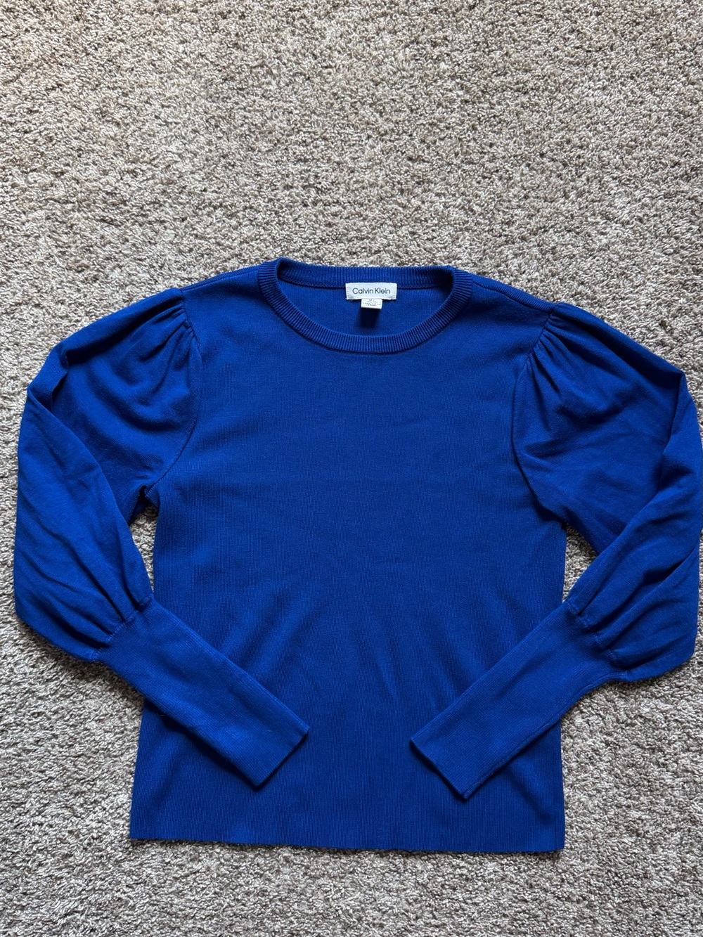 Calvin Klein Cobalt Blue Sweater